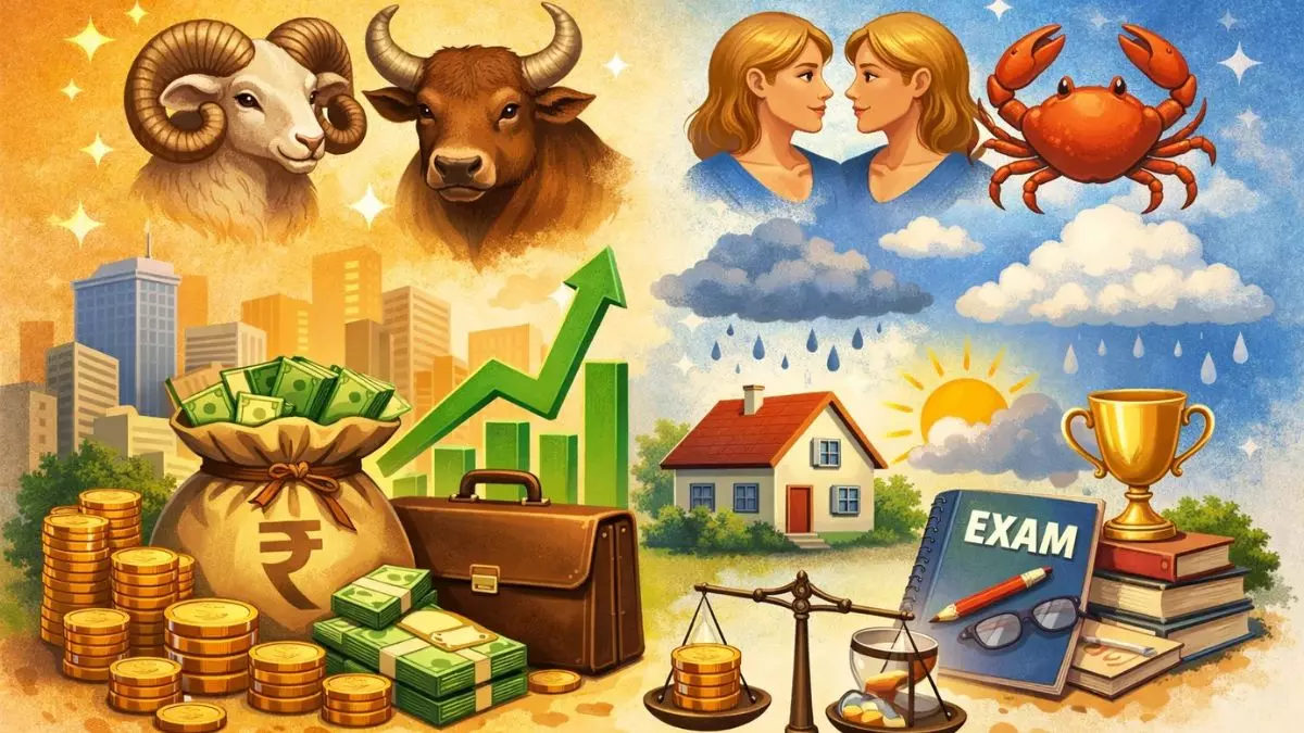 Career & Money Horoscope: आज इन 5 राशियों पर बरसेगा पैसा, नौकरी और बिजनेस में किसकी खुलेगी किस्मत?