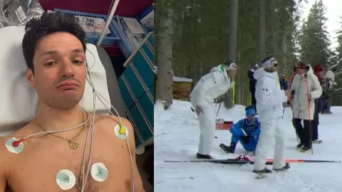 Italian Biathlete Tommaso Giacomel photo