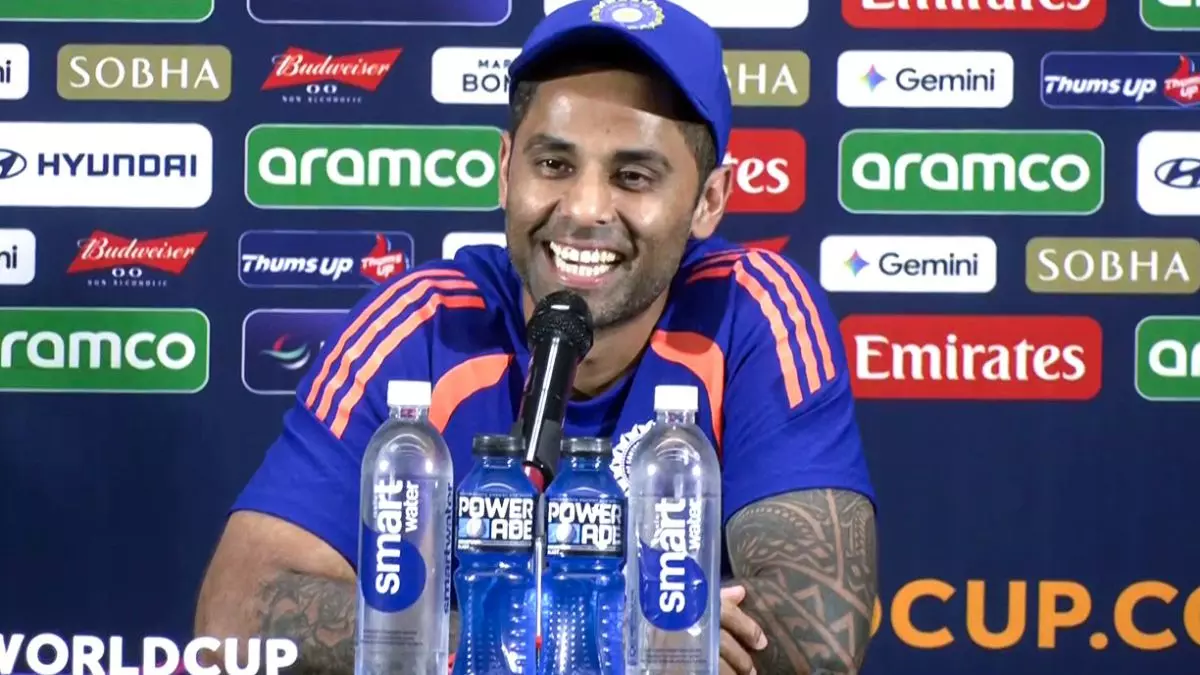 suryakumar yadav press conference photo