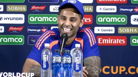 suryakumar yadav press conference photo