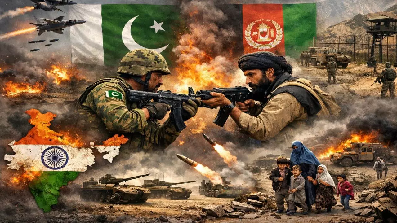 Pakistan-Afghanistan के बीच जंग की आहट? क्या भारत पर पड़ेगा कोई असर? जंग हुई तो ये होंगे 5 बड़े खतरे
