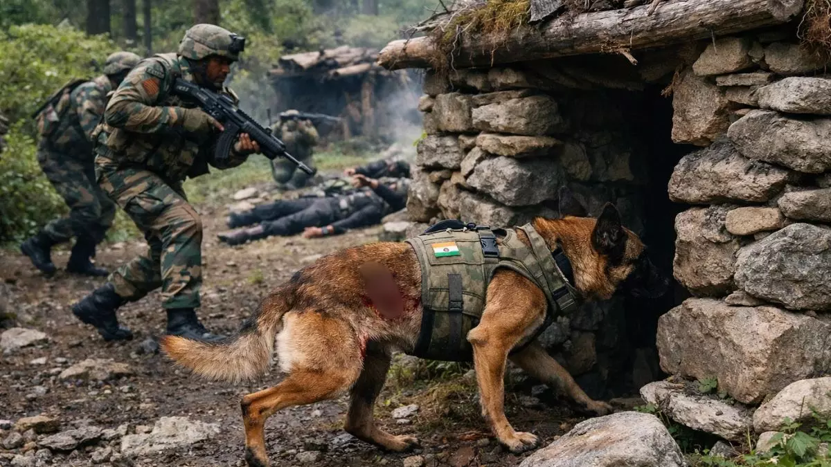 Army Dog Tyson photo