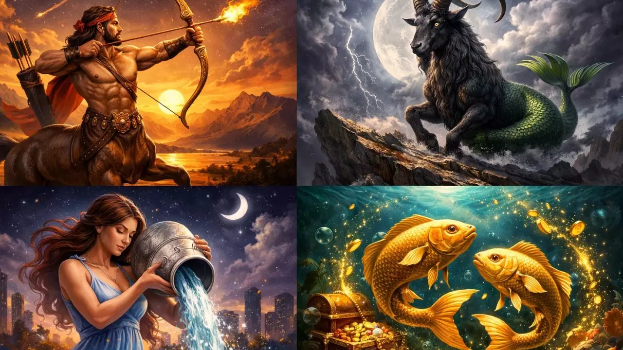 इन चार राशियों का कैसा रहेगा ये सप्ताह? धनु से लेकर मकर तक, जानिए किसे रहना होगा सावधान तो किसे होगा धन का लाभ