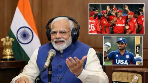 pm modi mann ki baat on t 20 world cup photo pm modi mann ki baat on t 20 world cup photo