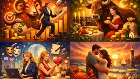 Weekly Horoscope: मेष, वृषभ, मिथुन और कर्क के लिए कैसा रहेगा नया सप्ताह? जानें करियर, धन और प्रेम का हाल Weekly Horoscope: मेष, वृषभ, मिथुन और कर्क के लिए कैसा रहेगा नया सप्ताह? जानें करियर, धन और प्रेम का हाल