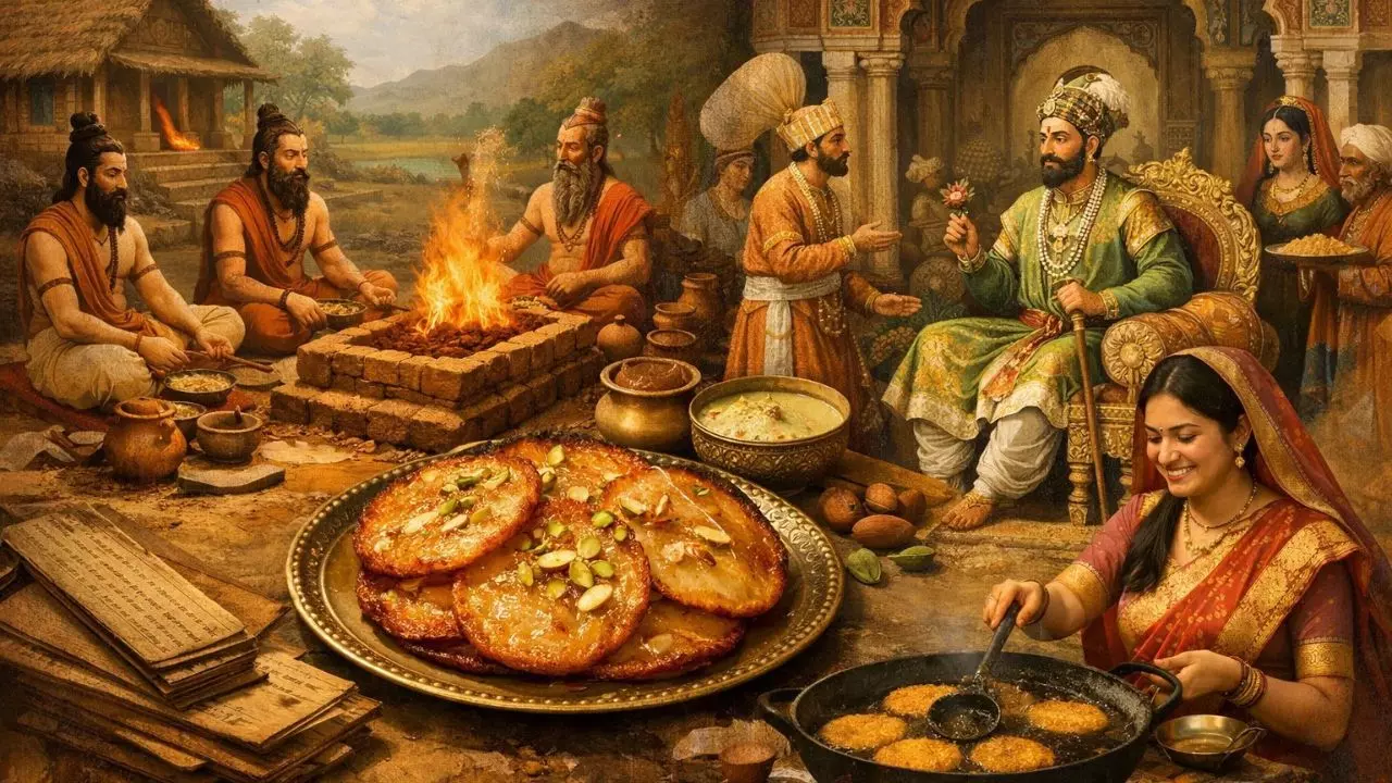 bharat ki pehli mithai malpua apupa history rasgulla gi vivad