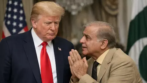 Donald Trump said Shehbaz Sharif would died if i did not stop india Donald Trump said Shehbaz Sharif would died if i did not stop india