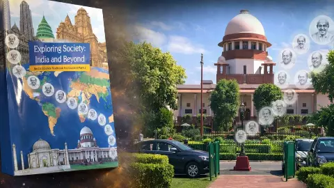 what is NCERT 8th class book controversy and what supreme court said about it