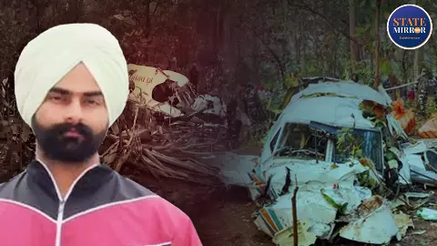Jharkhand Air Ambulance Crash  swarajdeep singh