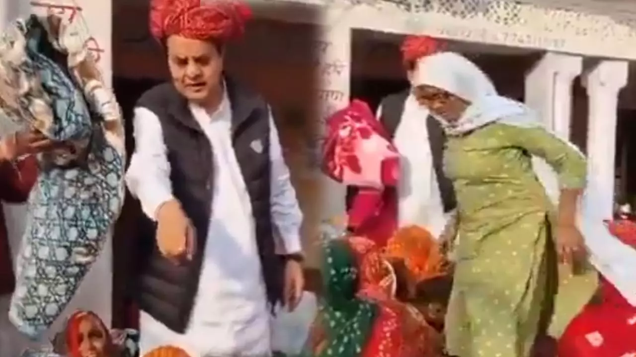 Rajasthan blanket incident now hindu came in favour of muslim women and criticise BJP Leader Jaunpuria