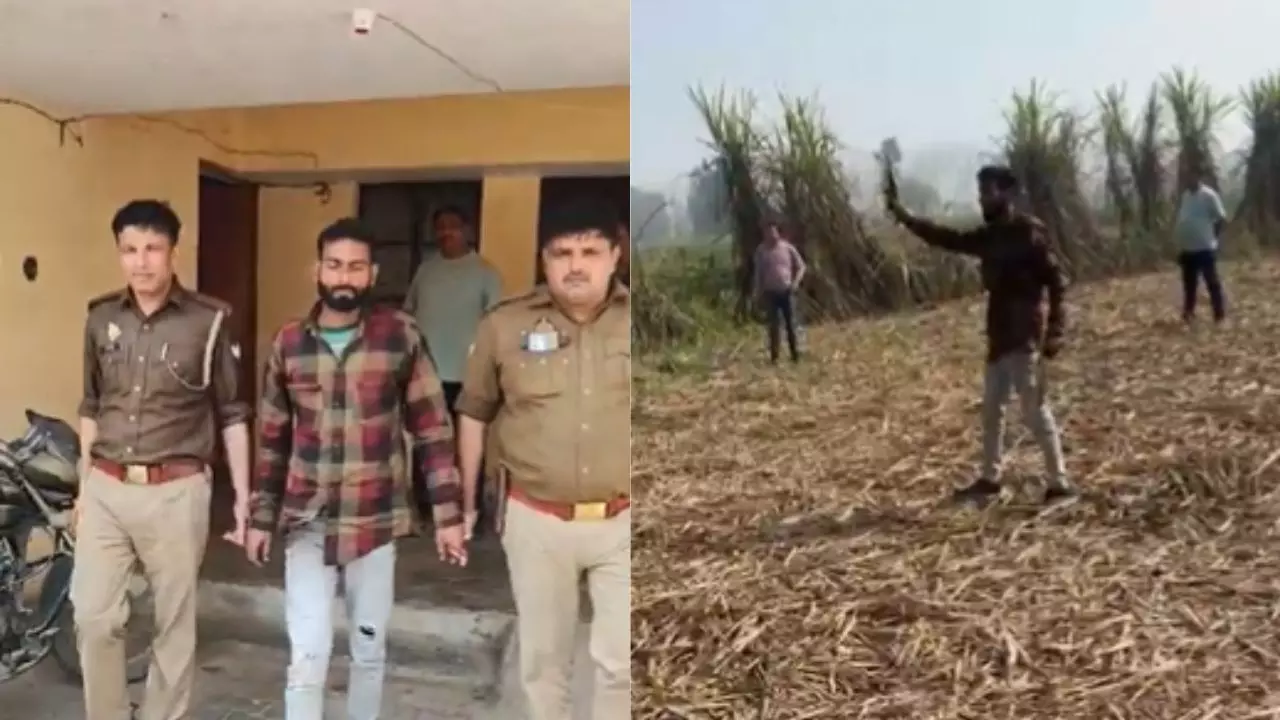 Meerut Husband kills wife boyfriend video viral