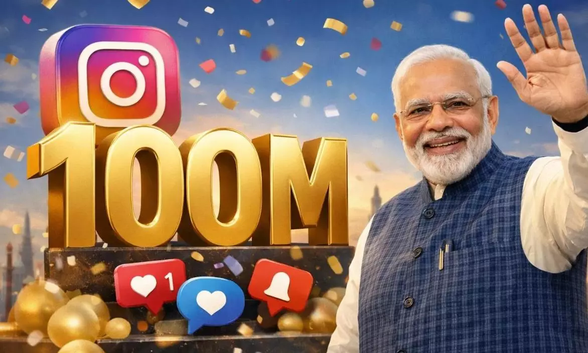 Instagram पर PM Modi का वर्ल्ड रिकॉर्ड: 100 मिलियन फॉलोअर्स पार करने वाले पहले नेता