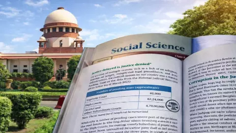 NCERT controversy about judicial corruption know what supreme court said about it