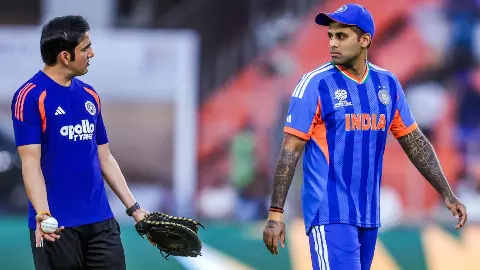 photo of gautam gambhir and suryakumar yadav