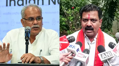 Bhupesh Baghel Vijay Sharma statement