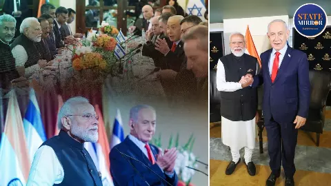 photo of pm modi and benjamin netanyahu
