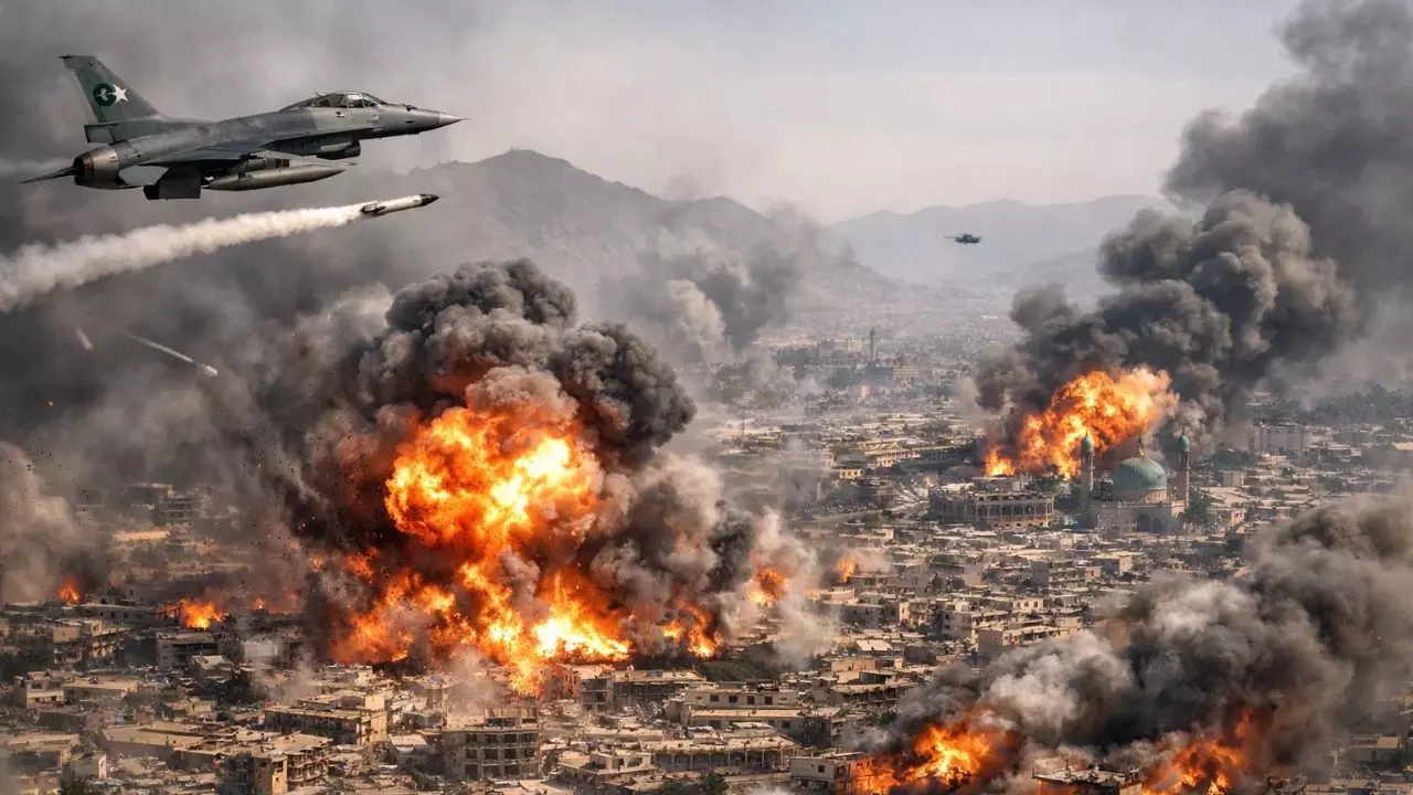 Pak Bombs Kabul After Afghan Attack