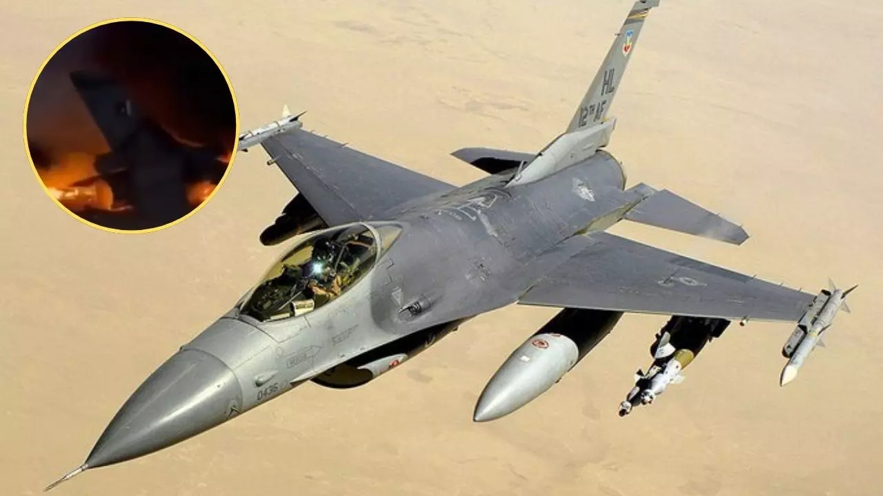 Pakistan Afghanistan Conflict F-16 Fighter Jet Down