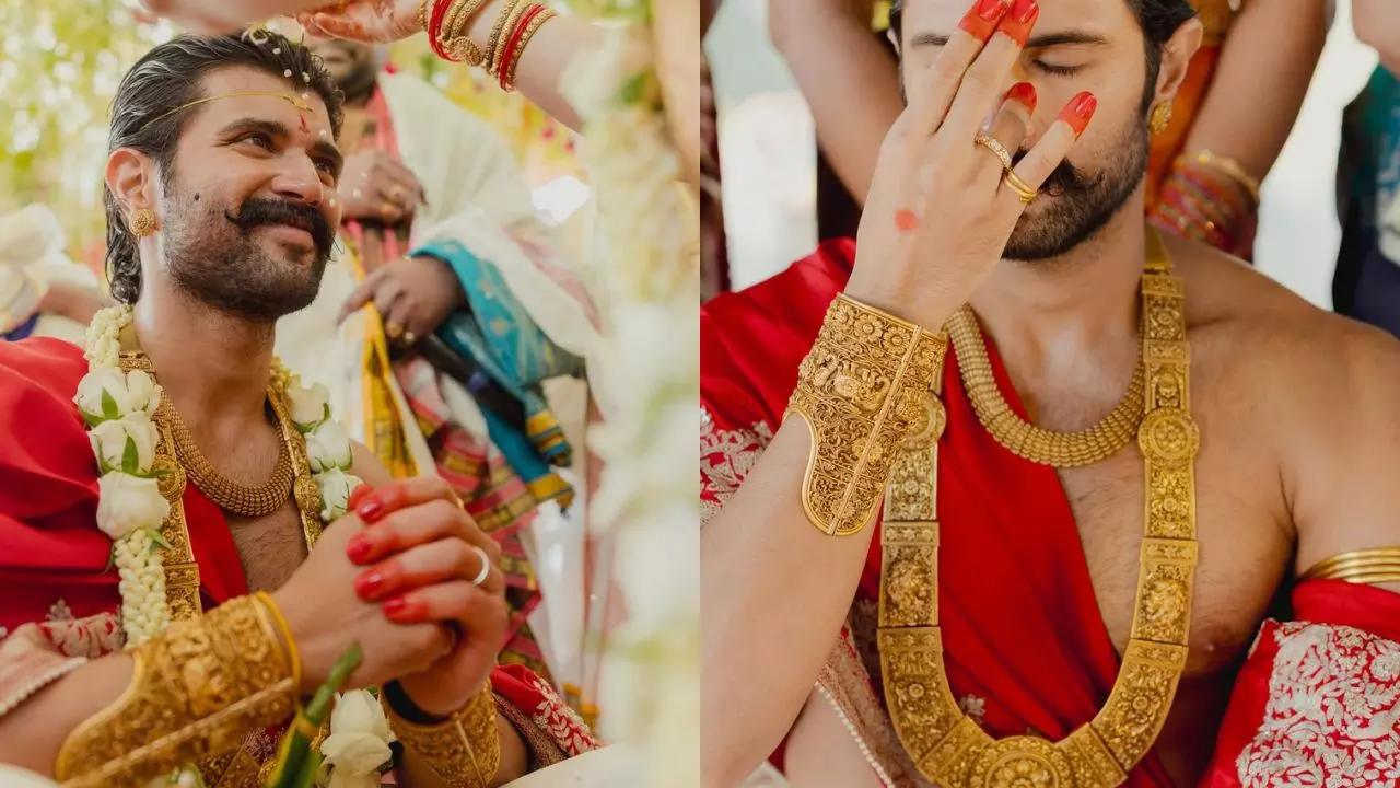 Rashmika Mandanna ने लगाई मेहंदी, लेकिन Vijay Deverakonda ने आलते से सजाए हाथ, जानें क्या दूल्हे लगा सकते हैं महावर?