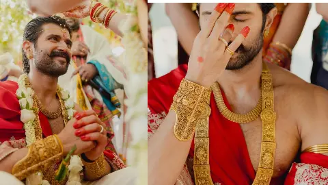 रश्मिका ने लगाई मेहंदी, लेकिन विजय ने आलते से सजाए हाथ, जानें क्यों लगाया जाता है महावर