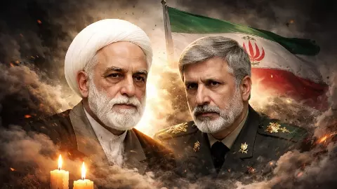 Amir Hatami and Gholam Hossein