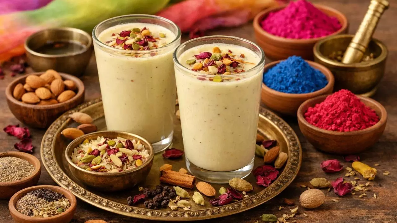 Holi 2026: इस होली घर पर बनाएं हेल्दी ठंडई, जानें आसान रेसिपी और फायदे