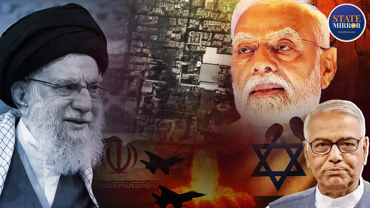 yashwant sinha slams modi israel visit iran war impact india