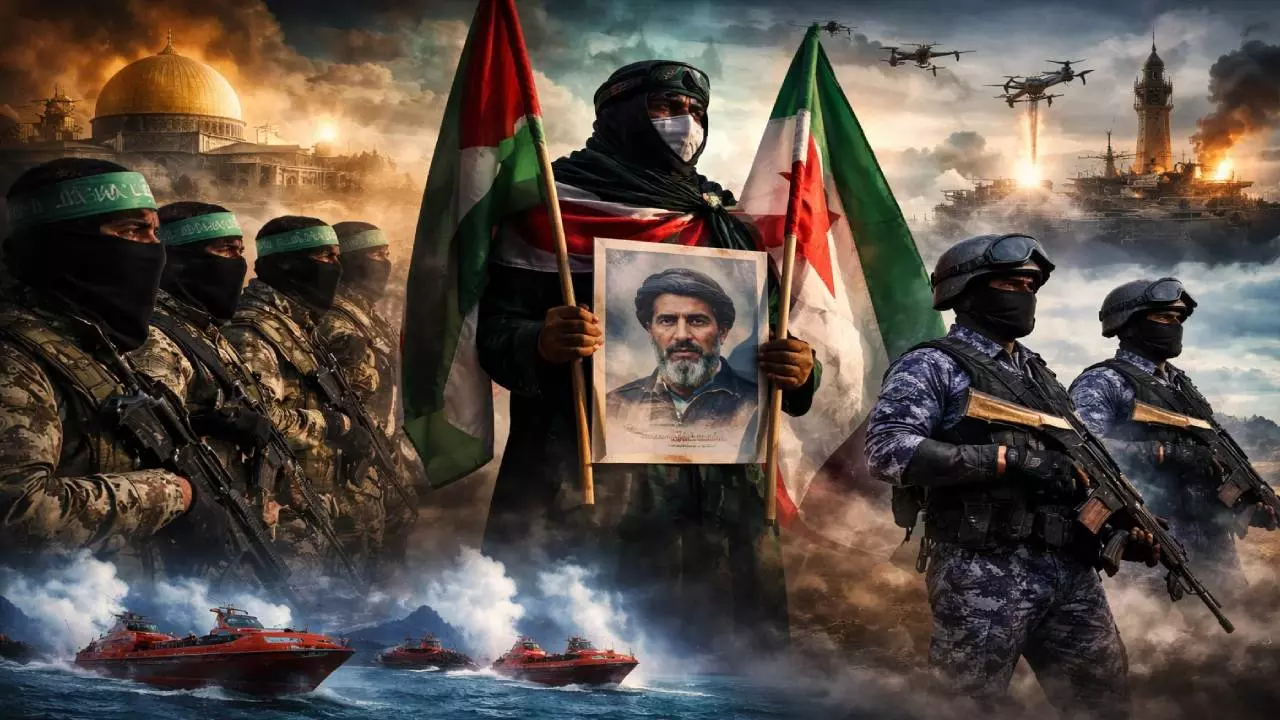 Iran 3H connection which give him extra support during any war houthis hezbollah and Hamas