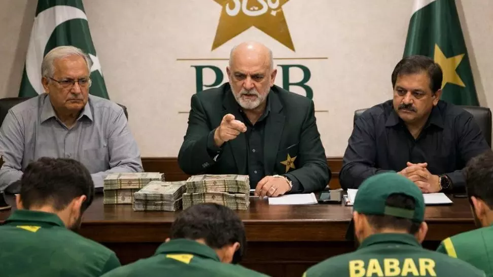 pcb imposes heavy fine on pakistan players