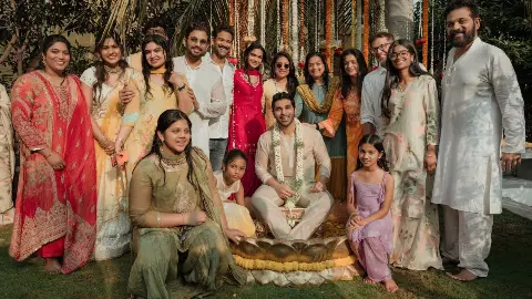 Allu Sirish की प्री-वेडिंग की धूम, जानिए कौन हैं लॉन्ग टाइम गर्लफ्रेंड नयनिका रेड्डी? देखें हल्दी रस्म की तस्वीरें