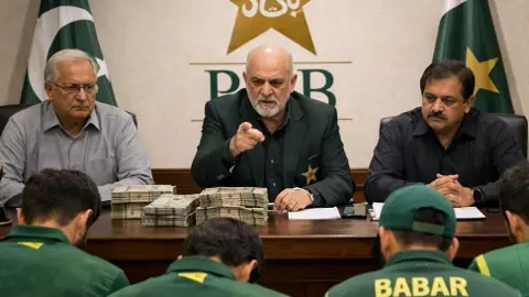 pcb imposes heavy fine on pakistan players