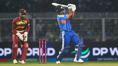West Indies के खिलाफ करो या मरो मैच में हीरो बने Sanju Samson , पूर्व कप्तान ने कहा- उसे लगातार मौका दो