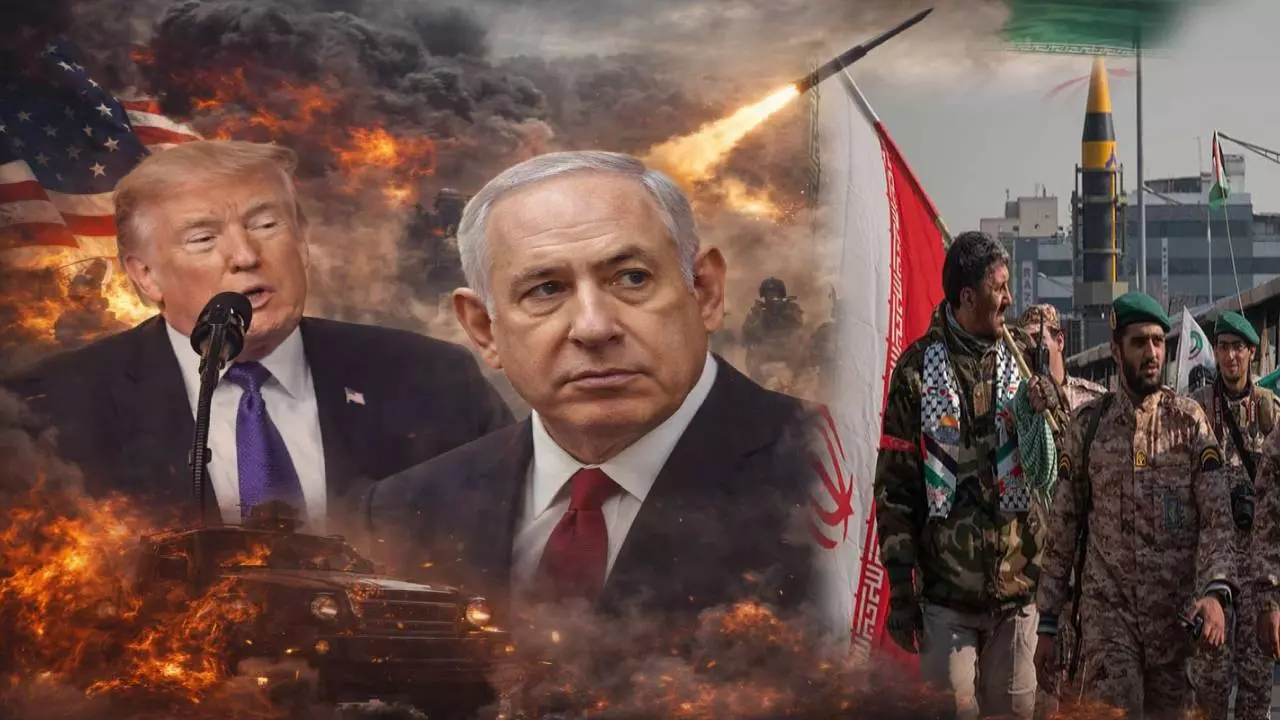 When Israel US Iran War will stop what trump and Netanyahu said about it