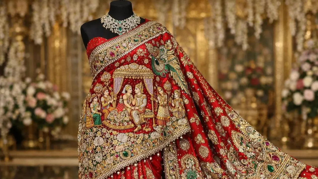 duniya ki sabse mehangi saree vivaah pattu nita ambani 40 crore rumour truth