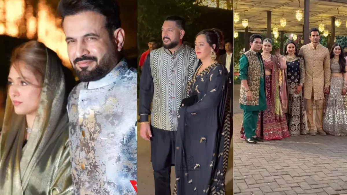 arjun tendulkar saaniya chandhok sangeet ceremony video