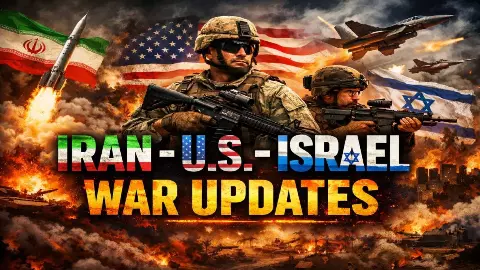 US ने किए 2000 टारगेट तबाह, ईरान में लगभग 800 मौतें, क्या युद्ध लेने वाला है अब और भयानक मोड़? जानें टॉप अपडेट्स US ने किए 2000 टारगेट तबाह, ईरान में लगभग 800 मौतें, क्या युद्ध लेने वाला है अब और भयानक मोड़? जानें टॉप अपडेट्स