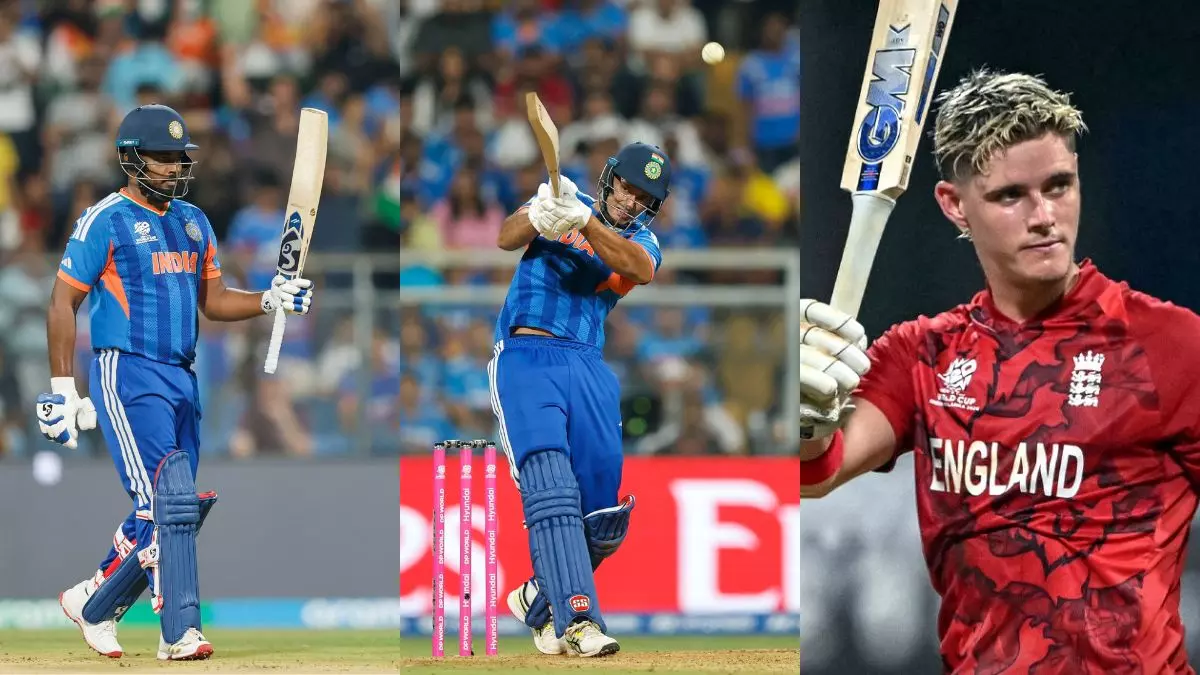 sanju samson shivam dube and jacob bethell photo