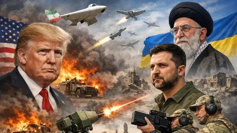 रूस से जंग में यूक्रेन का साथ देने वाला अमेरिका अब क्यों हुआ बेबस? ट्रंप ने जेलेंस्की से के सामने क्यों फैलाए हाथ, कहा - Iran के ड्रोन से बचा लो