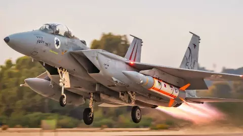 blue sparrow missile from space khamenei iran attack