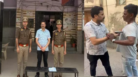 अलीगढ़ में BJP नेता और उनके साहेबज़ादे की गुंडागर्दी! पहले की फायरिंग, फिर पड़ोसी की छाती पर तान दी पिस्टल; 500 रुपये पर हुआ था विवाद