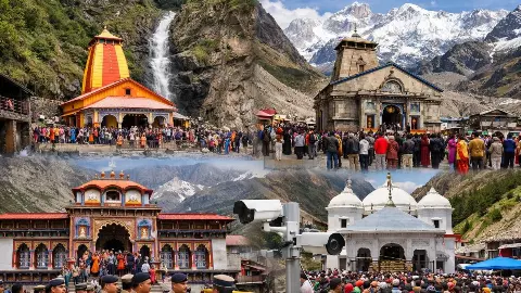 char dham yatra 2026 security police deployment cctv crowd control plan