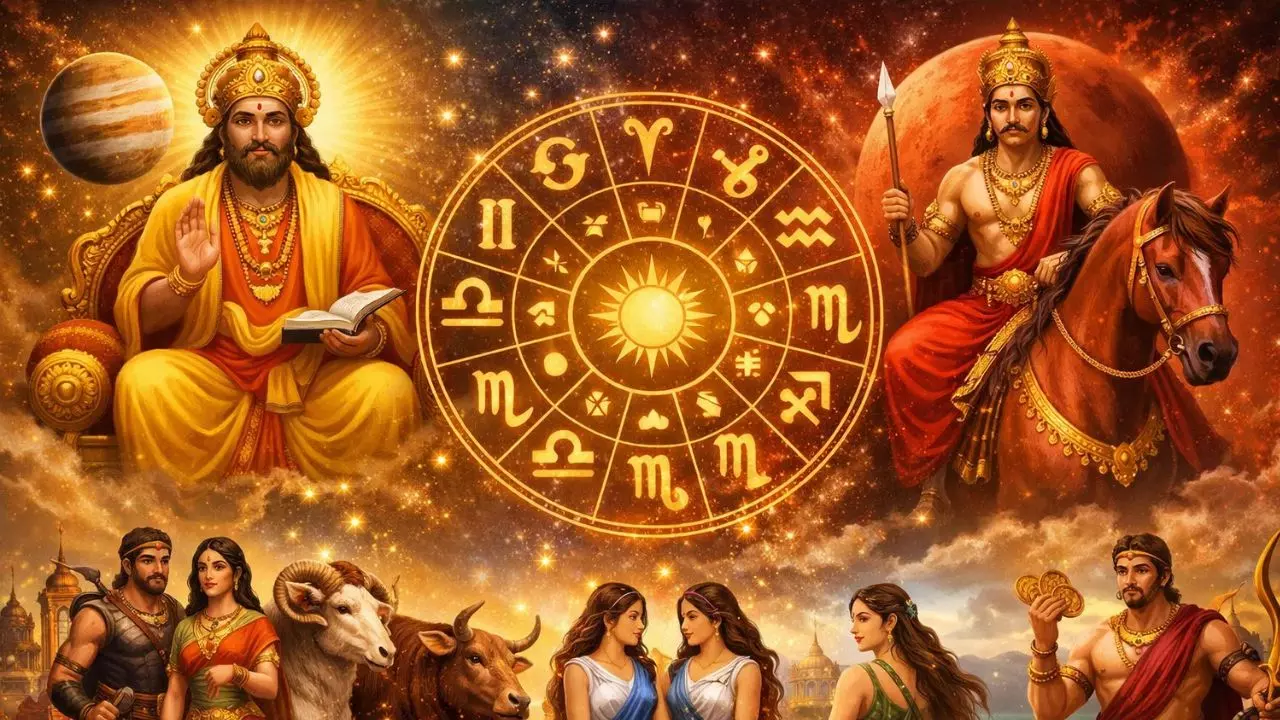 हिंदू नववर्ष 2083 में गुरु राजा और मंत्री होंगे मंगल, 19 मार्च के बाद इन 5 राशियों को मिलेगा जबरदस्त लाभ