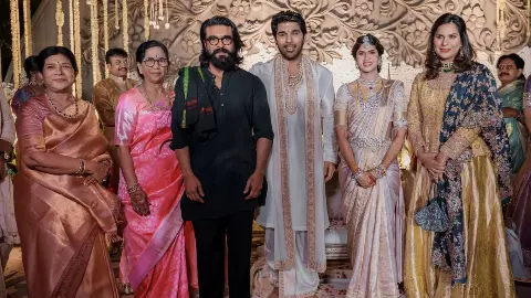 allu sirish nayanika reddy wedding hyderabad love story