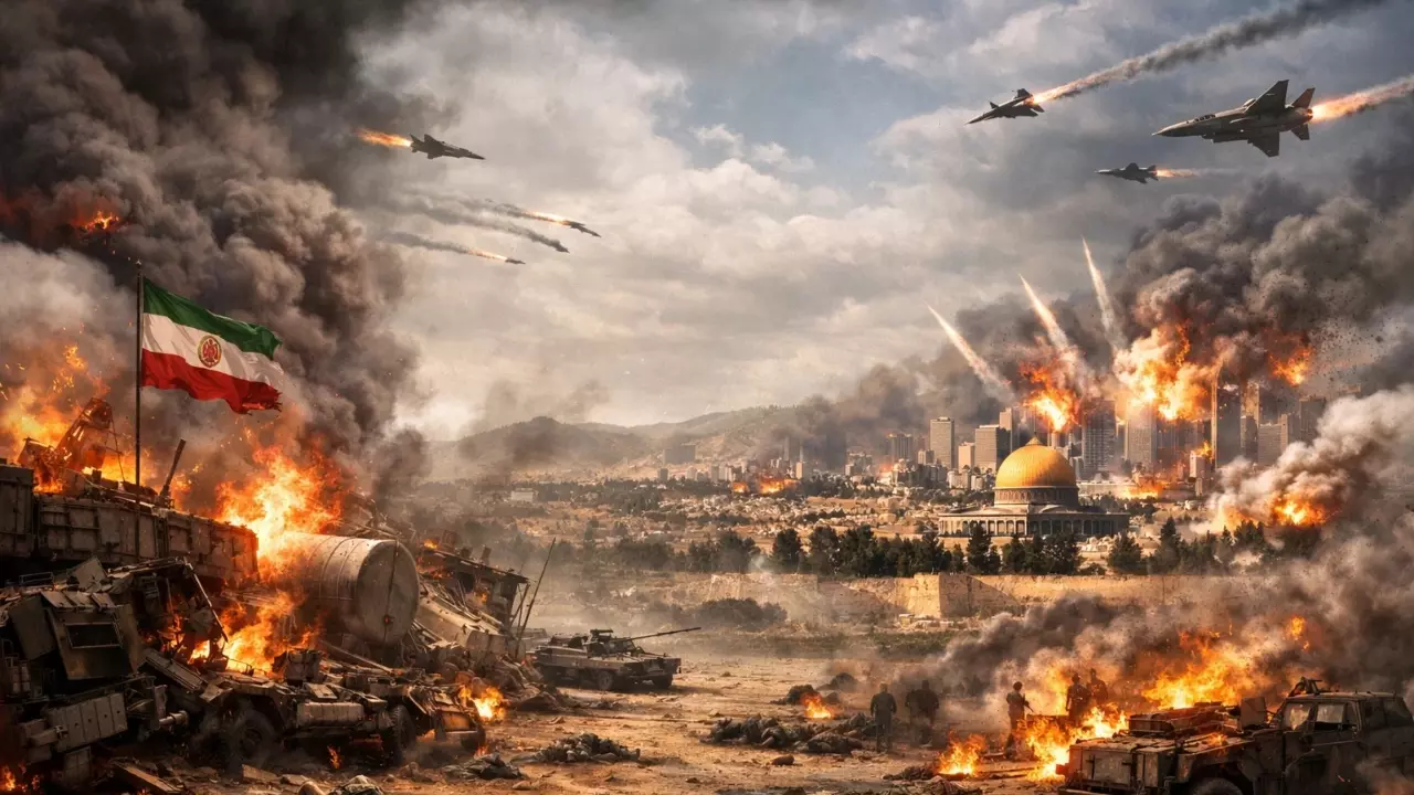 Iran Israel Base War Middle East Tension