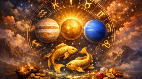 मीन राशि में बनेगा त्रिग्रही योग, इन राशियों के लिए आने वाले दिनों में अच्छे संकेत