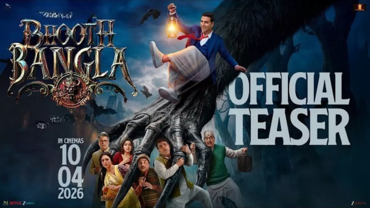 Bhooth Bangla का टीज़र हुआ रिलीज, भूतिया महल में फंसे अक्षय कुमार; देखें डर और कॉमेडी का डबल डोज