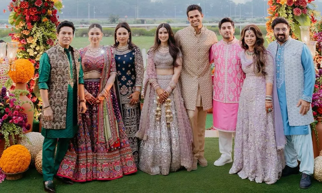 देखें Arjun Tendulkar की शादी की अनदेखी तस्वीरें