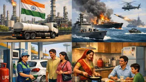 government of india on petrol diesel oil gas crisis