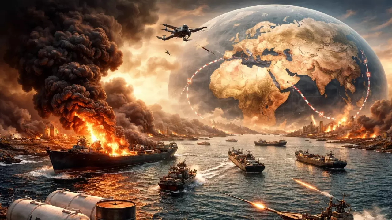 LPG and Oil Global Fuel Crisis Strait of Hormuz Oil Supply Middle East War