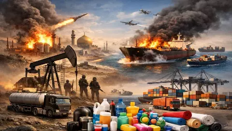 Iran War: बिन खाड़ी सब सूना! मिडिल ईस्ट संकट से हिली दुनिया की सप्लाई चेन, तेल से लेकर प्लास्टिक तक, किन इंडस्ट्रीज़ पर पड़ा प्रभाव Iran War: बिन खाड़ी सब सूना! मिडिल ईस्ट संकट से हिली दुनिया की सप्लाई चेन, तेल से लेकर प्लास्टिक तक, किन इंडस्ट्रीज़ पर पड़ा प्रभाव